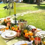 decoração de mesa