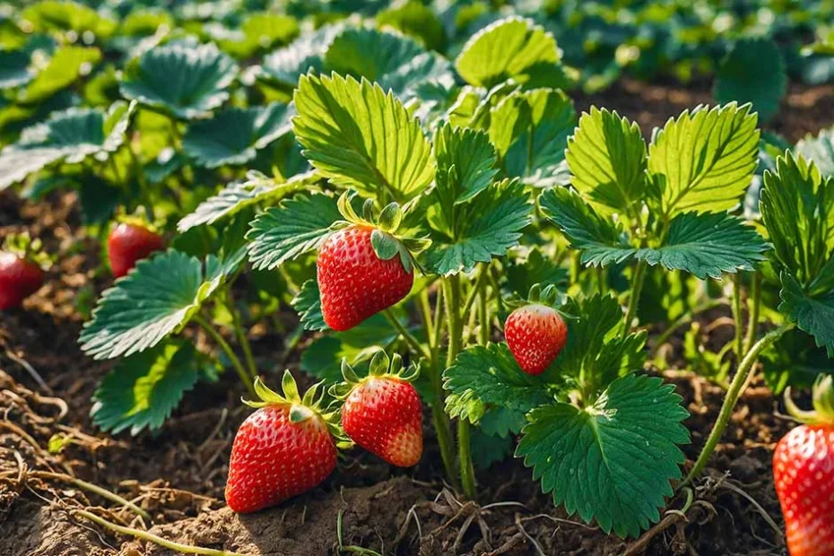 strawberry plants